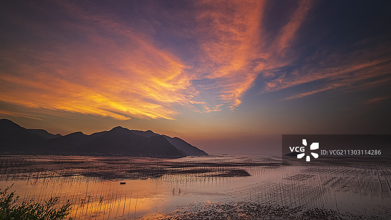 滨海日出图片素材