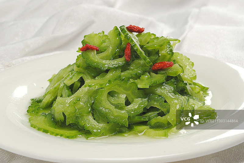 凉拌苦瓜图片素材