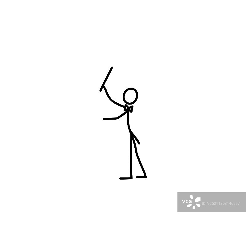 卡通简笔音乐家图片素材