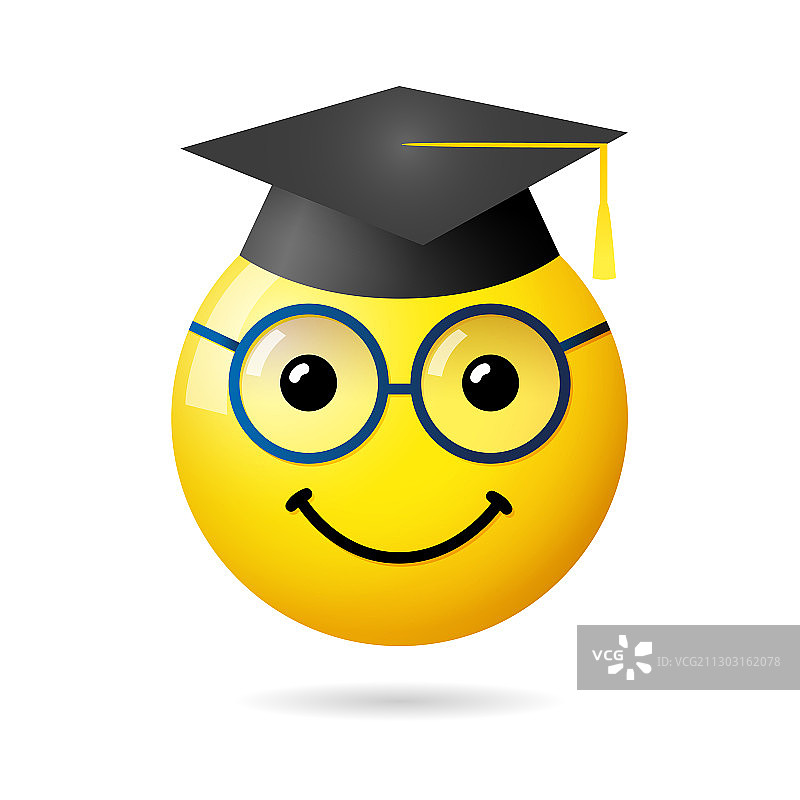 毕业季3D表情图片素材