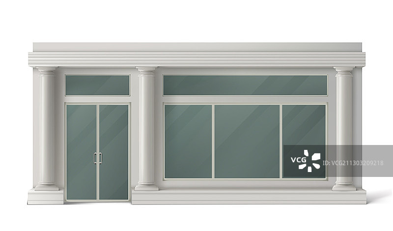 店面或精品店外观图片素材