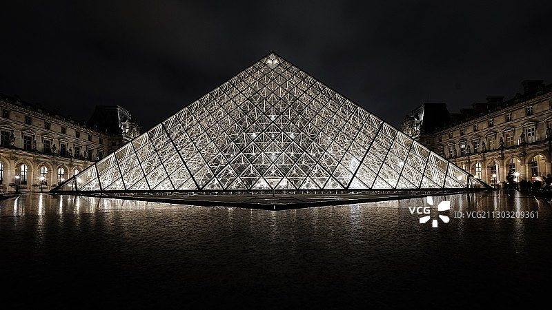 卢浮宫图片素材