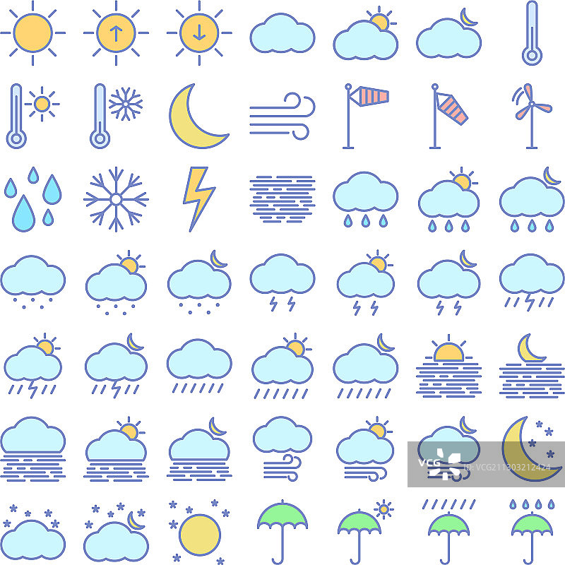 天气图标图片素材
