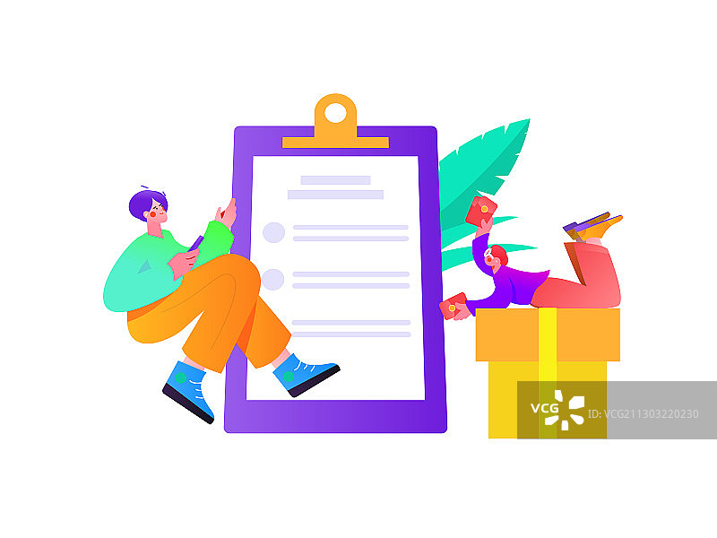 问卷调查的人物图片素材