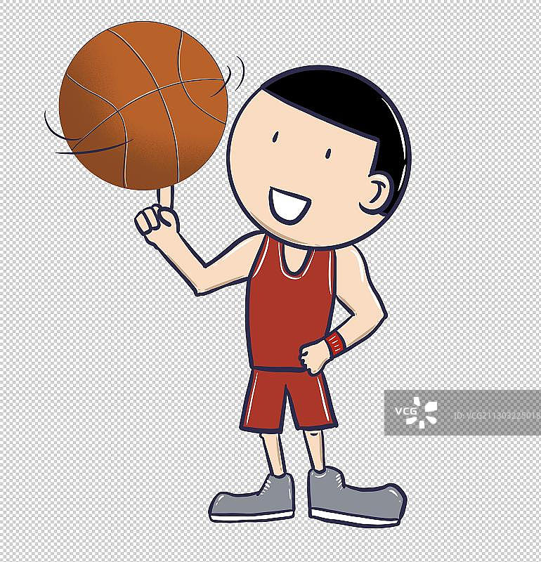 元素：篮球运动员图片素材