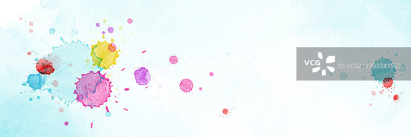 具有彩色飞溅的现代背景设计图片素材