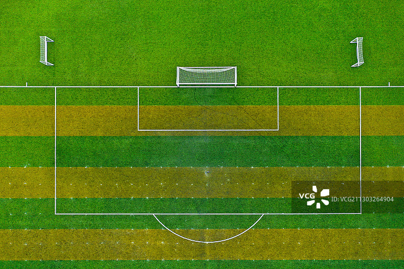 航拍球场图片素材