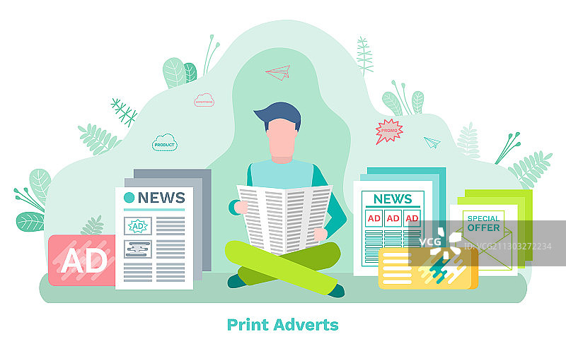 广告产品宣传期刊图片素材