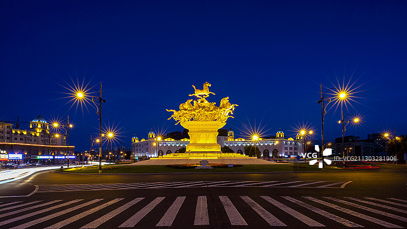 奔腾的牡丹江图片素材