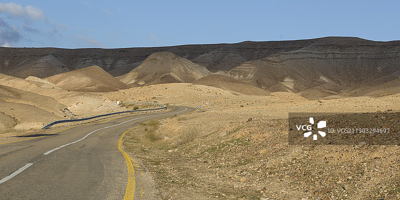 沙漠对天空的风景图片素材