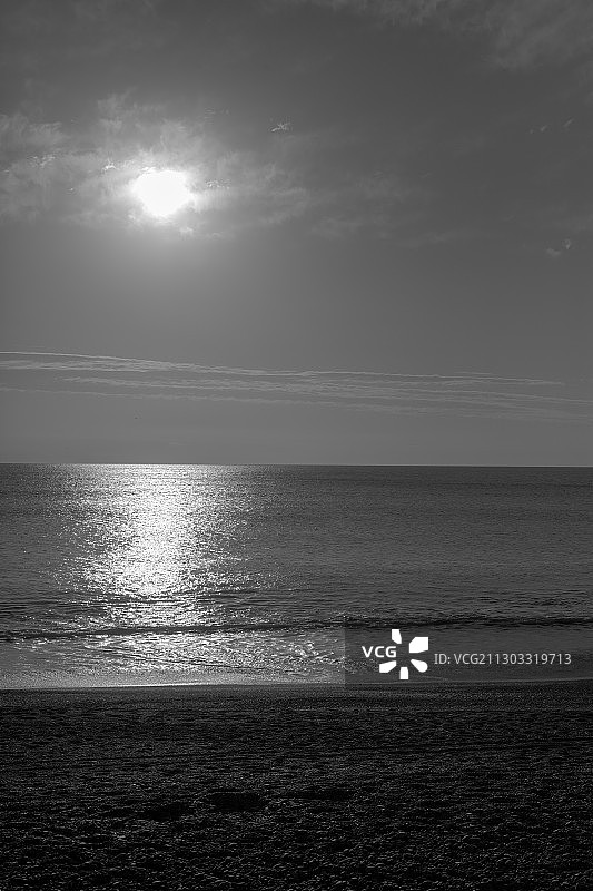 内皮尔海天景色，新西兰图片素材