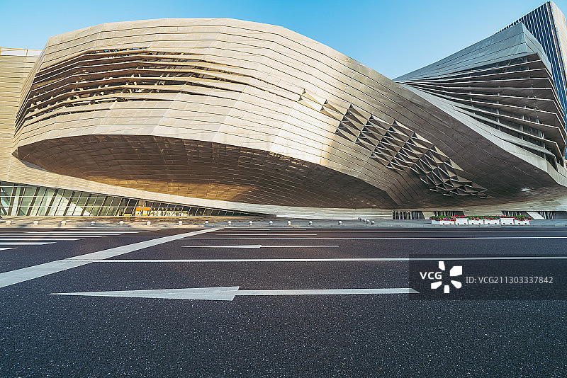 大连国际会议中心外立面图片素材