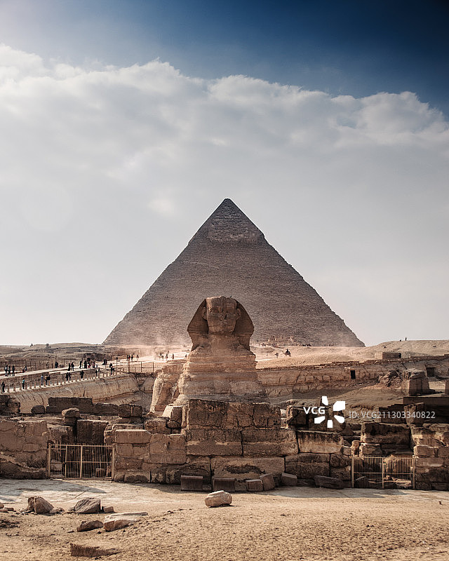 吉萨金字塔图片素材