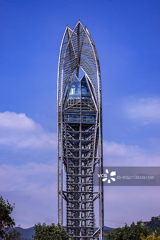 愿望塔图片素材