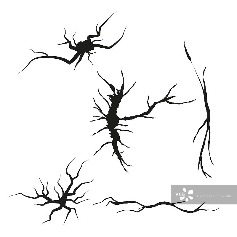 表面裂纹图片素材