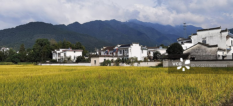 安徽黄山市黟县碧山村图片素材