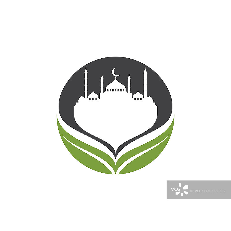 穆斯林抽象问候banner图片素材