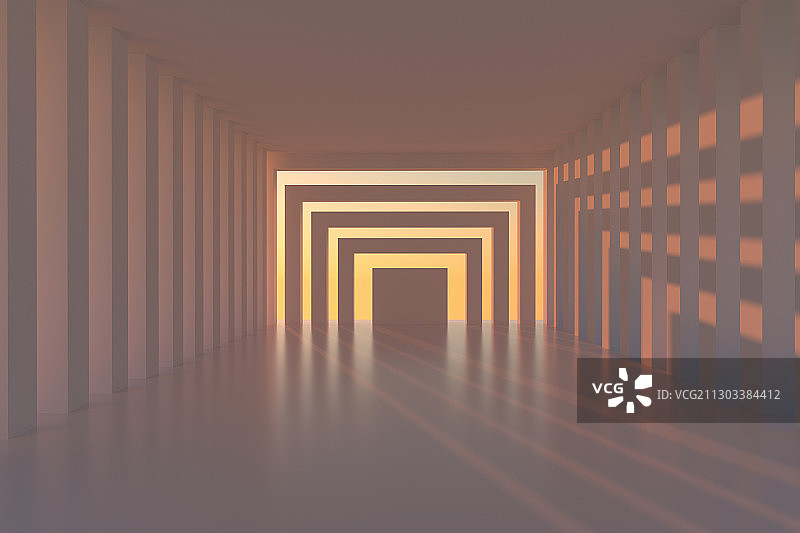 3D抽象简洁空间图片素材