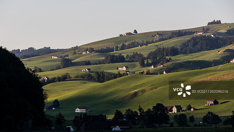 瑞士施文德区的风景图片素材
