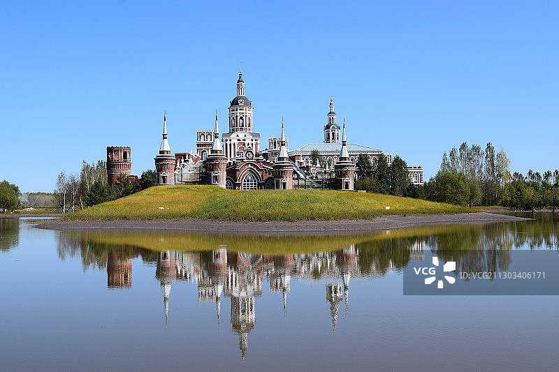 伏尔加庄园城堡图片素材