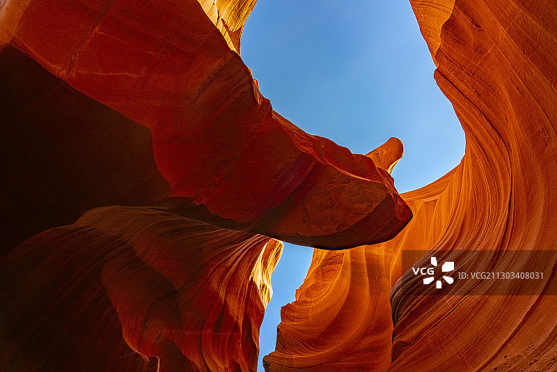 羚羊谷 下羚羊谷 美国西部图片素材