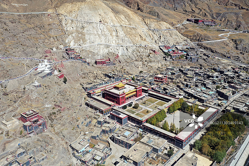 萨迦寺图片素材