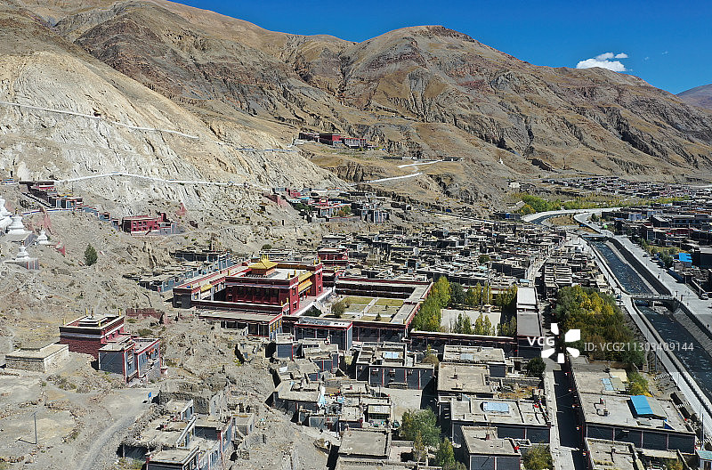 萨迦寺图片素材