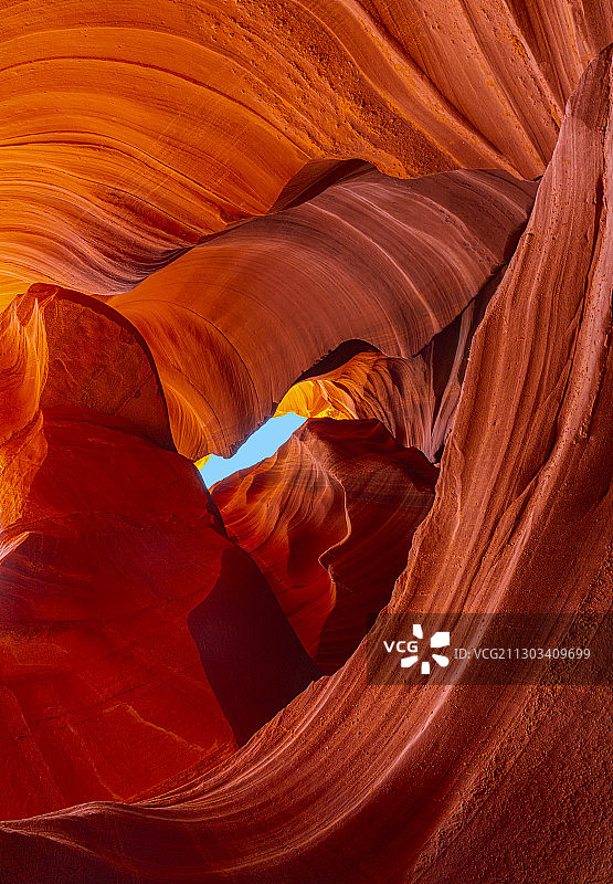 羚羊谷 下羚羊谷 美国西部风光图片素材
