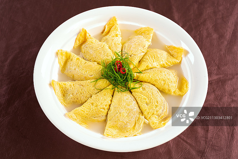 中国菜-蛋饺图片素材