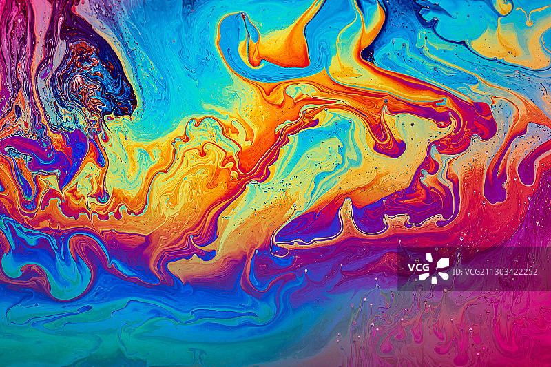 澳大利亚昆士兰州邦德尔的彩色抽象图案完整画幅照片图片素材