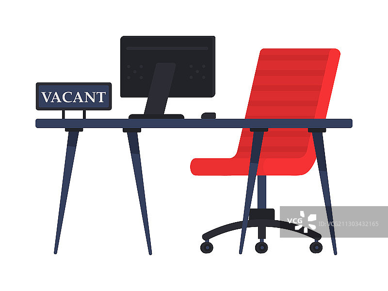 空置的办公椅图片素材