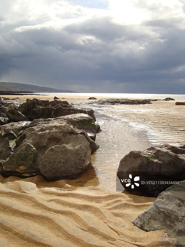 爱尔兰戈尔韦海景风光图片素材