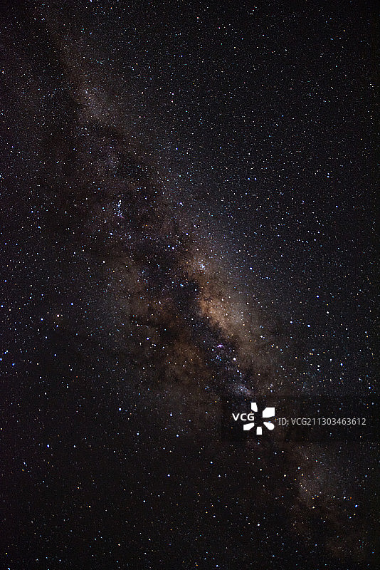 澳大利亚新南威尔士州布罗肯希尔夜空星空低角度景观图片素材