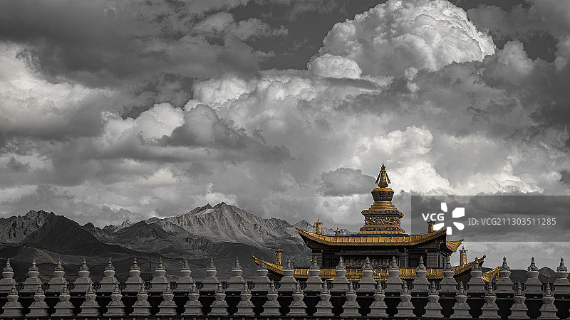 佛光普照图片素材