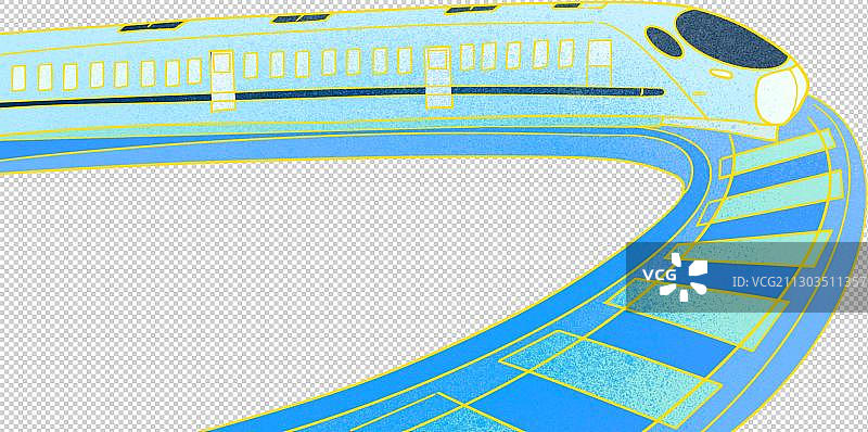 飞速行驶的高铁图片素材