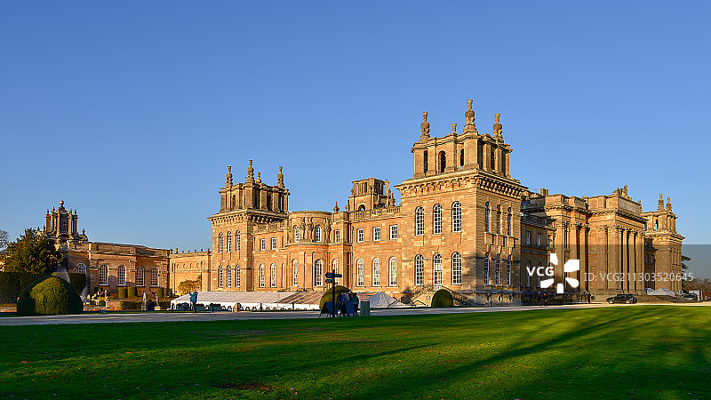 丘吉尔庄园布莱姆尼宫图片素材