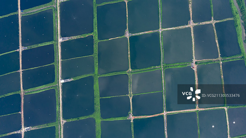 广东省赤溪海鲈养殖基地航拍图片素材
