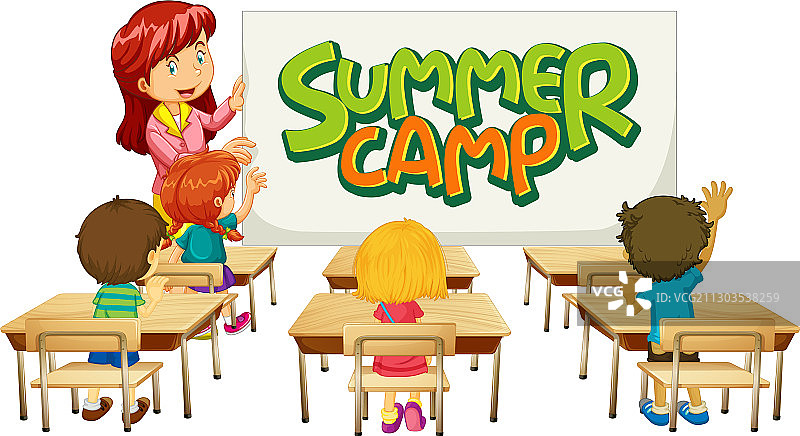 教室里老师和学生们的场景图片素材