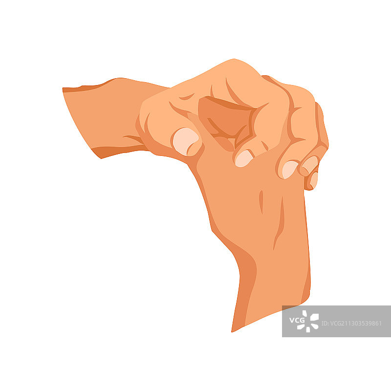 女性手部手指手势标志图片素材