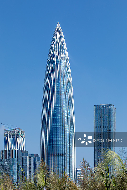 深圳湾建筑-春笋图片素材