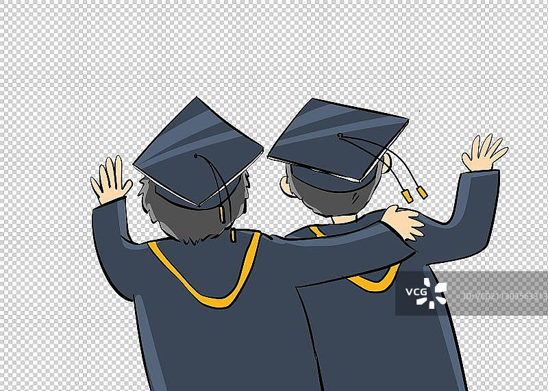 毕业季男生图片素材