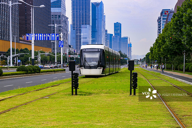 有轨电车图片素材