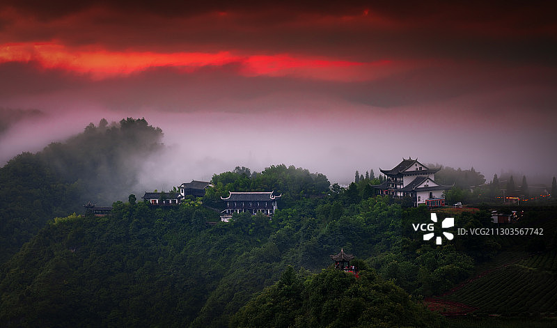 贵阳云山茶海图片素材