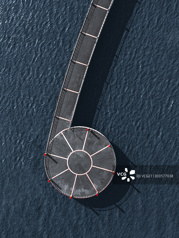 深圳湾公园C区观桥公园-观景平台图片素材