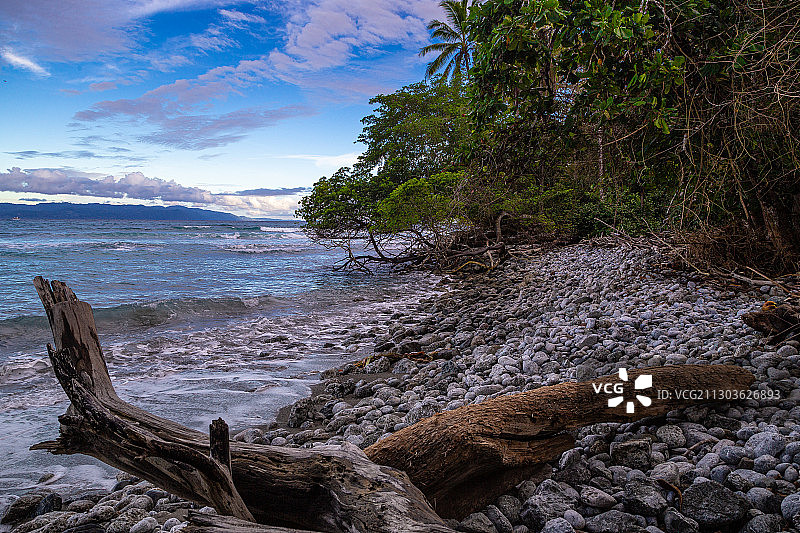 大海对天空的风景图片素材