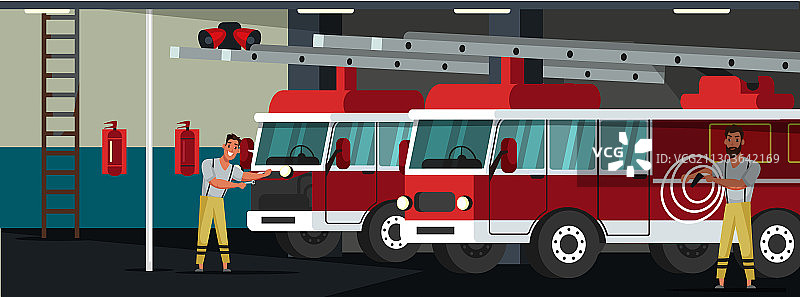 消防站图片素材