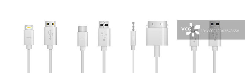 USB连接线图片素材