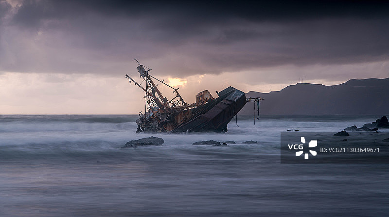 大海对天空的风景图片素材