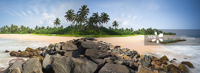 斯里兰卡中央省丹布勒海景图片素材