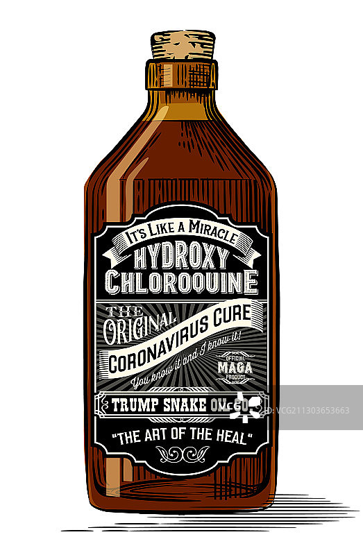 羟氯喹治疗冠状病毒图片素材